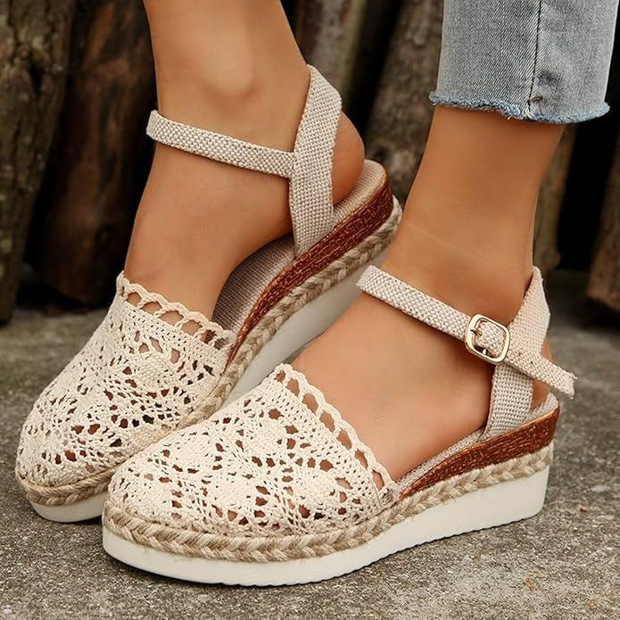 Viviana™ | Chic Boho Wedges