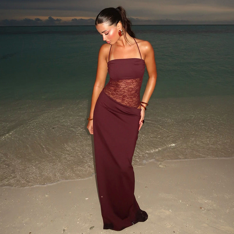 Viviana™ | Abito in Velluto Fiamma