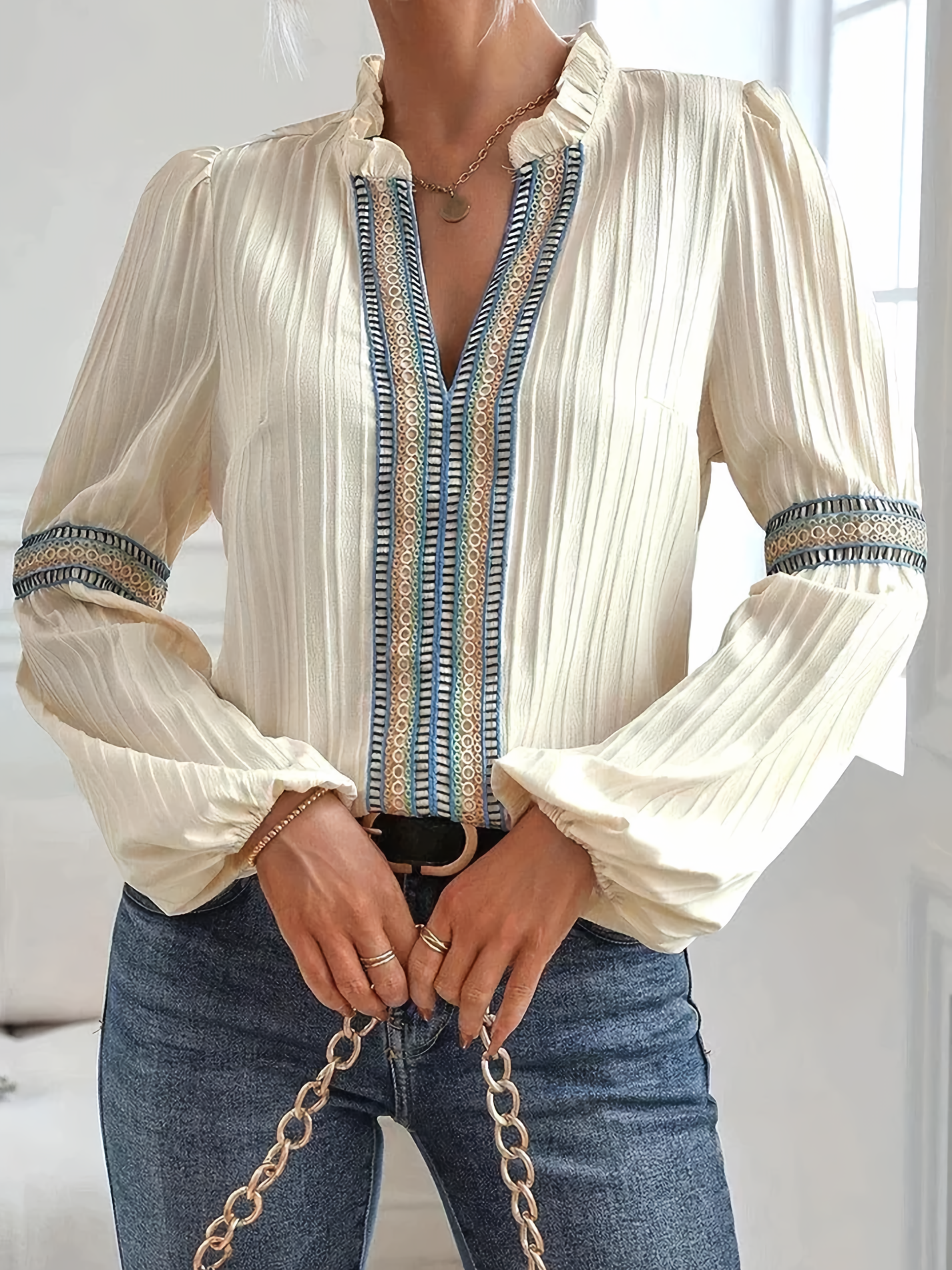 Viviana™ | Blusa in Pizzo