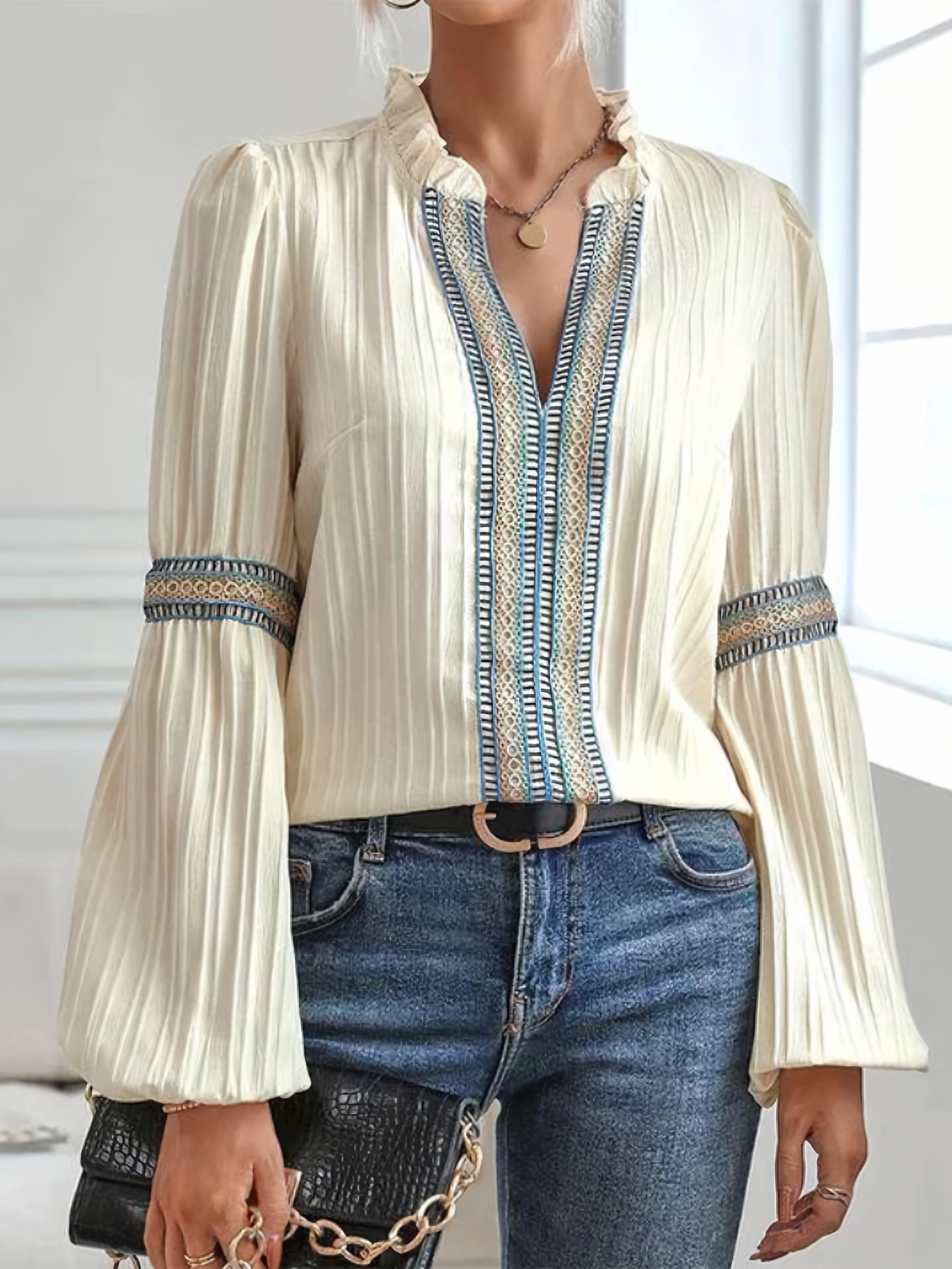 Viviana™ | Blusa in Pizzo