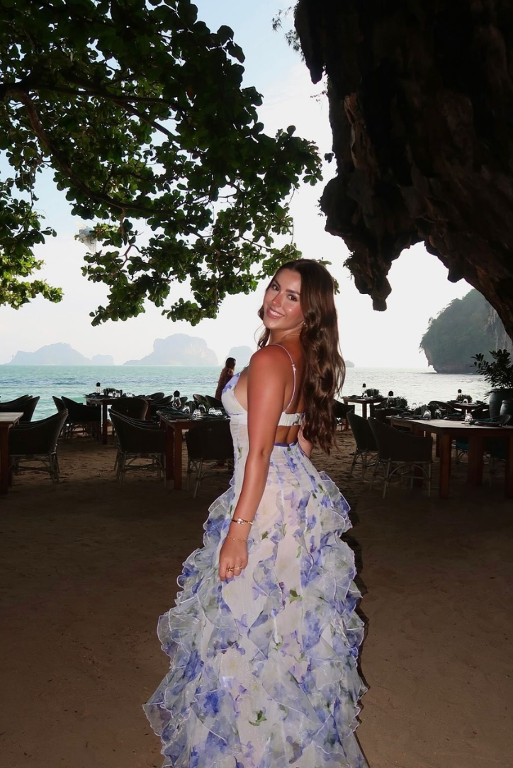 Viviana™ | Abito Maxi Floreale