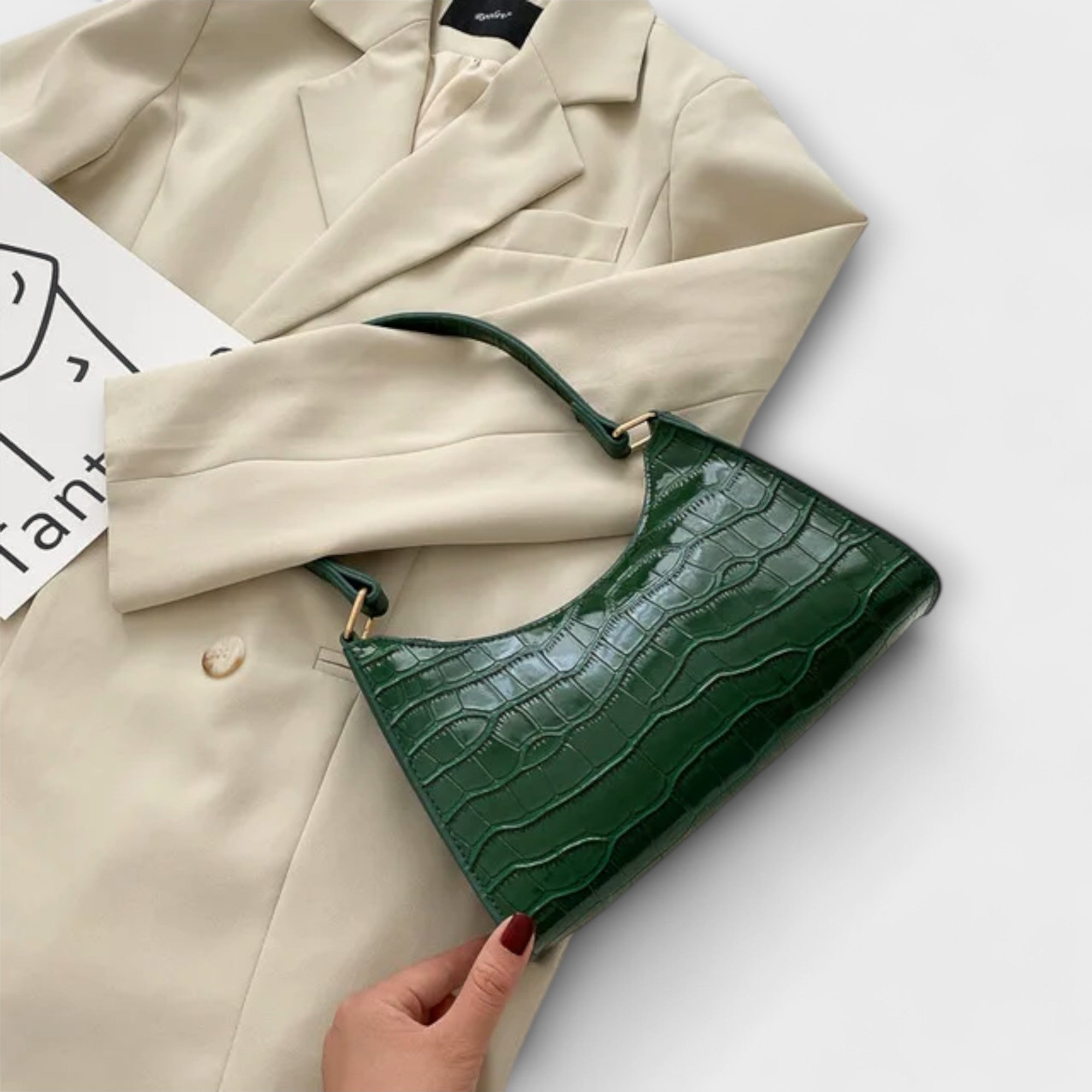 Viviana™ | Borsa in Pelle Lucida