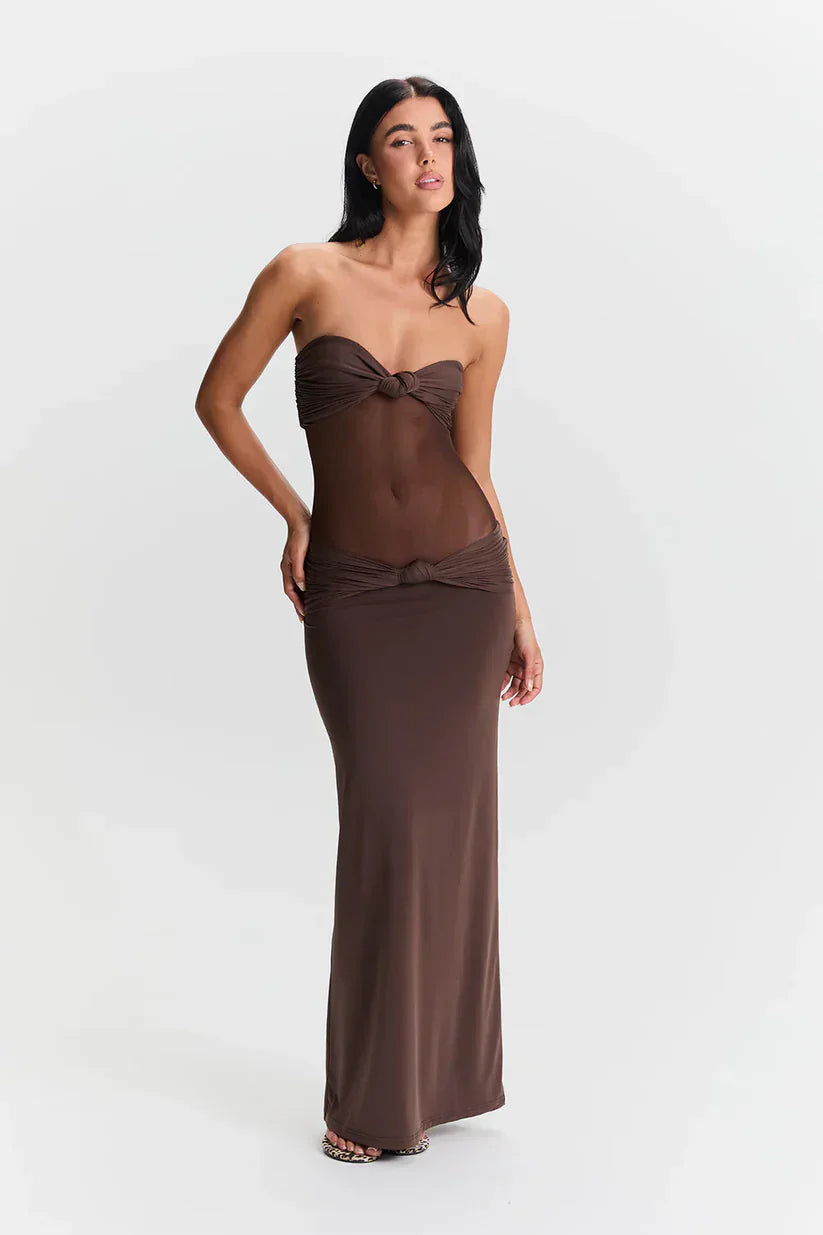 Viviana™ | Abito Maxi con Spalline Rimovibili