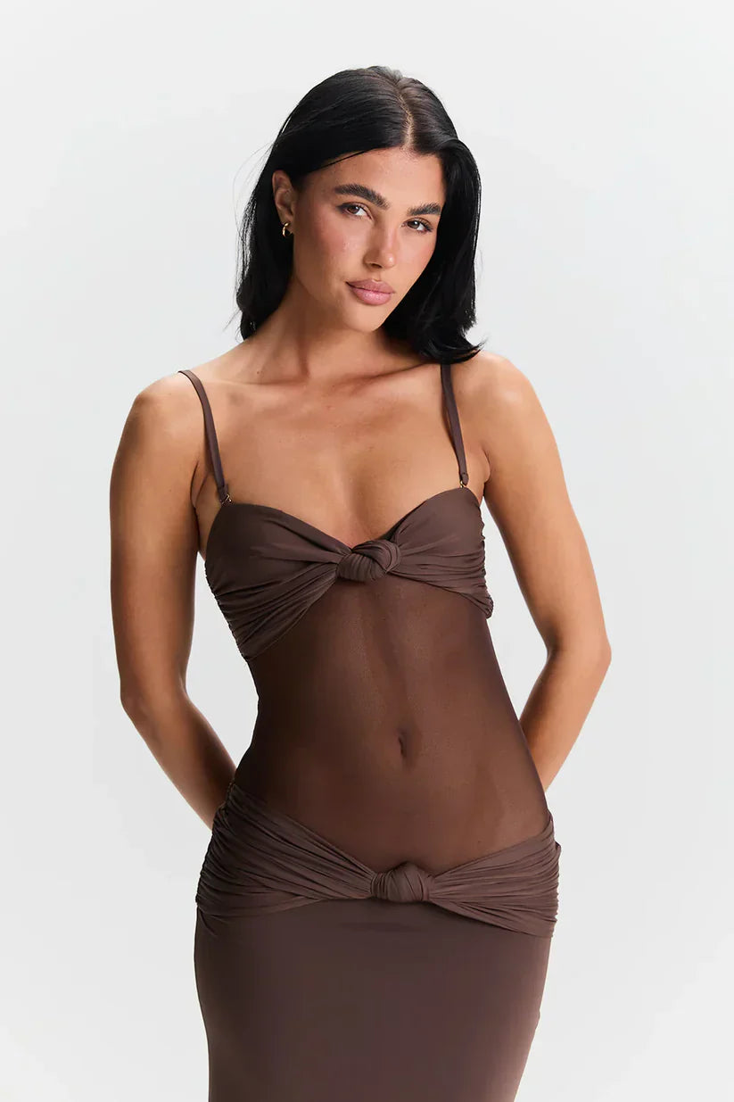 Viviana™ | Abito Maxi con Spalline Rimovibili