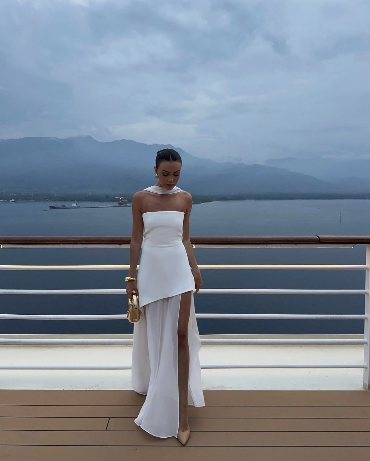 Viviana™ | Abito Maxi Asimmetrico