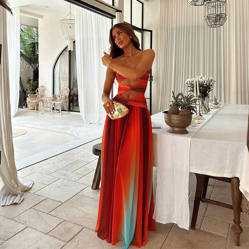 Viviana™ | Abito Maxi Senza Spalline