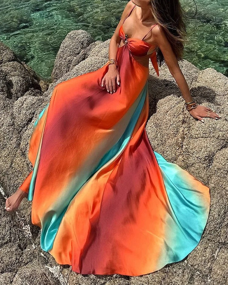 Viviana™ | Abito Maxi Sunset