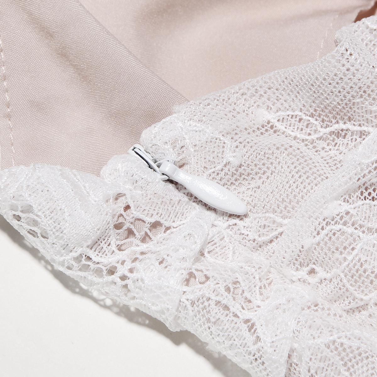 Viviana™ | Abito Maxi in Pizzo