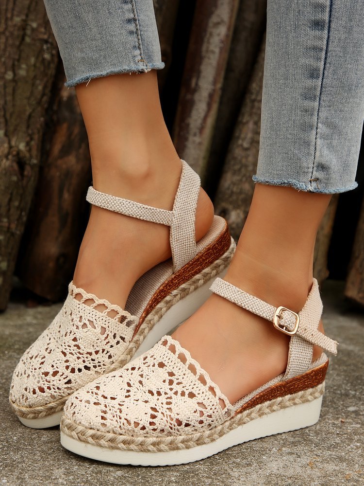 Viviana™ | Chic Boho Wedges