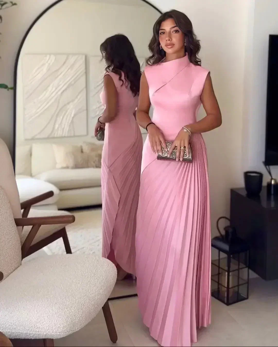 Viviana™ | Abito Drappeggiato Elegante