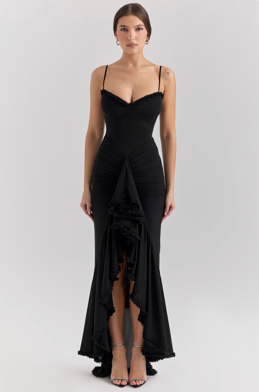 Viviana™ | Incantevole Abito con Volant