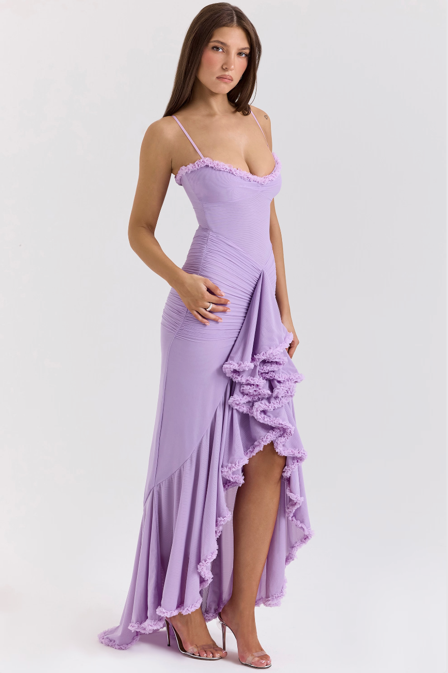 Viviana™ | Incantevole Abito con Volant