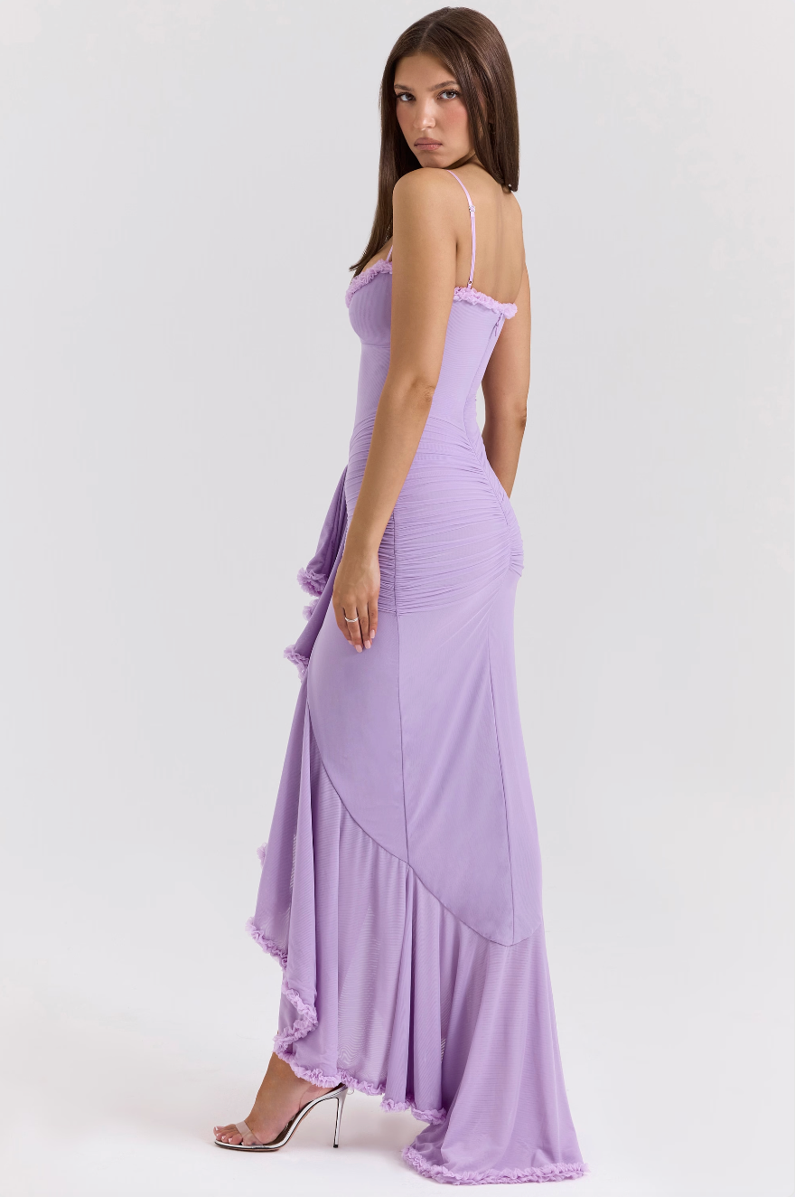 Viviana™ | Incantevole Abito con Volant