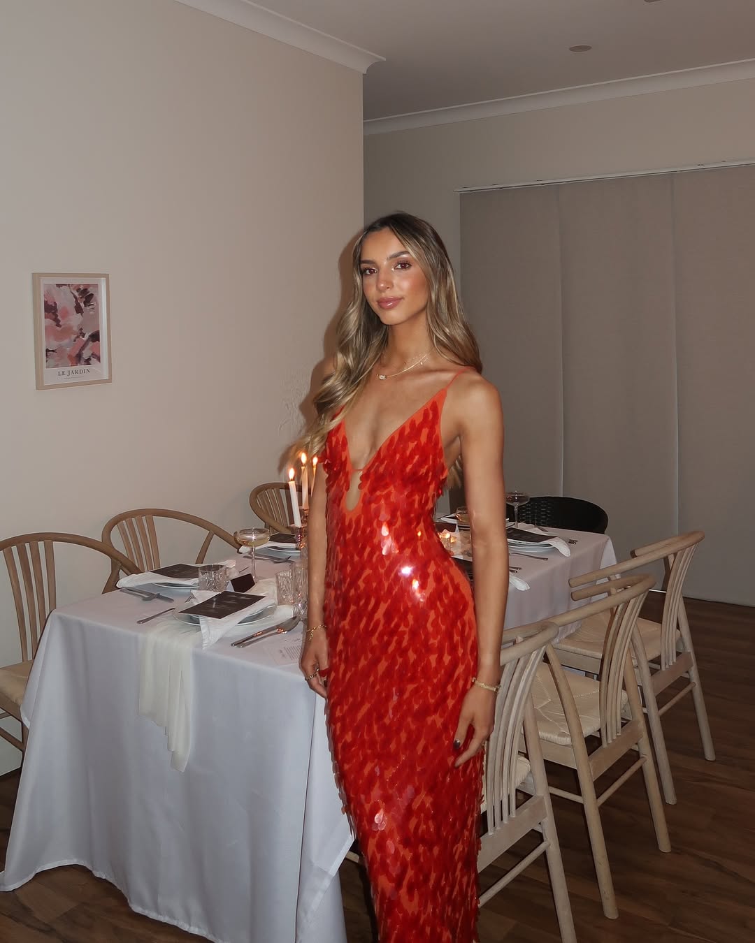 Viviana™ | Abito Maxi Lungo con Paillettes