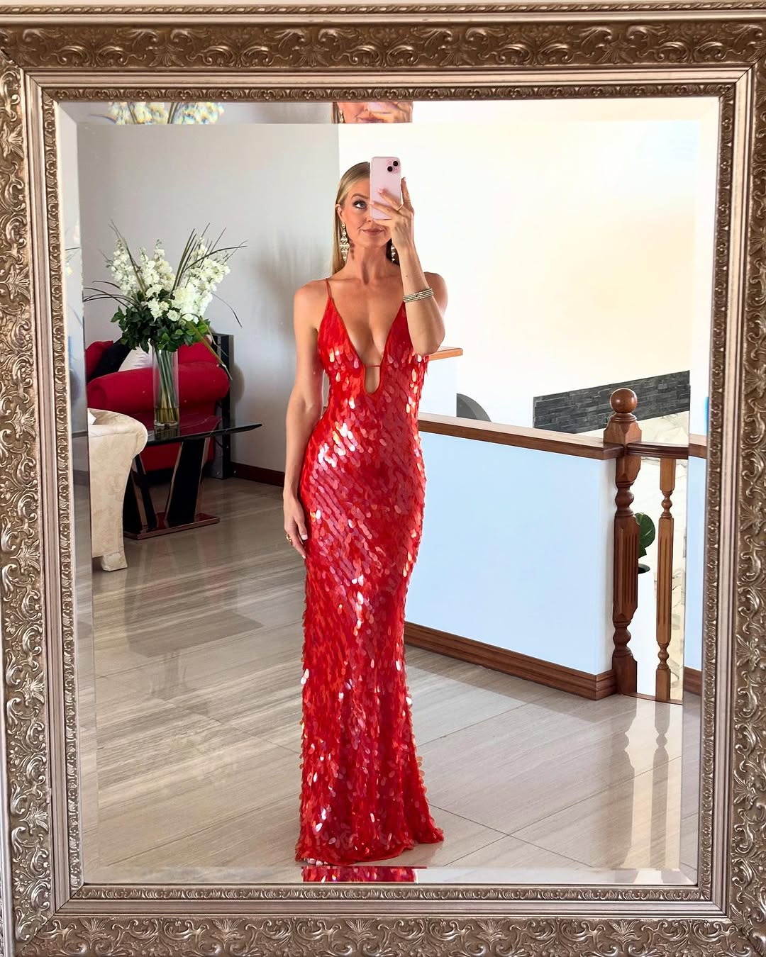 Viviana™ | Abito Maxi Lungo con Paillettes