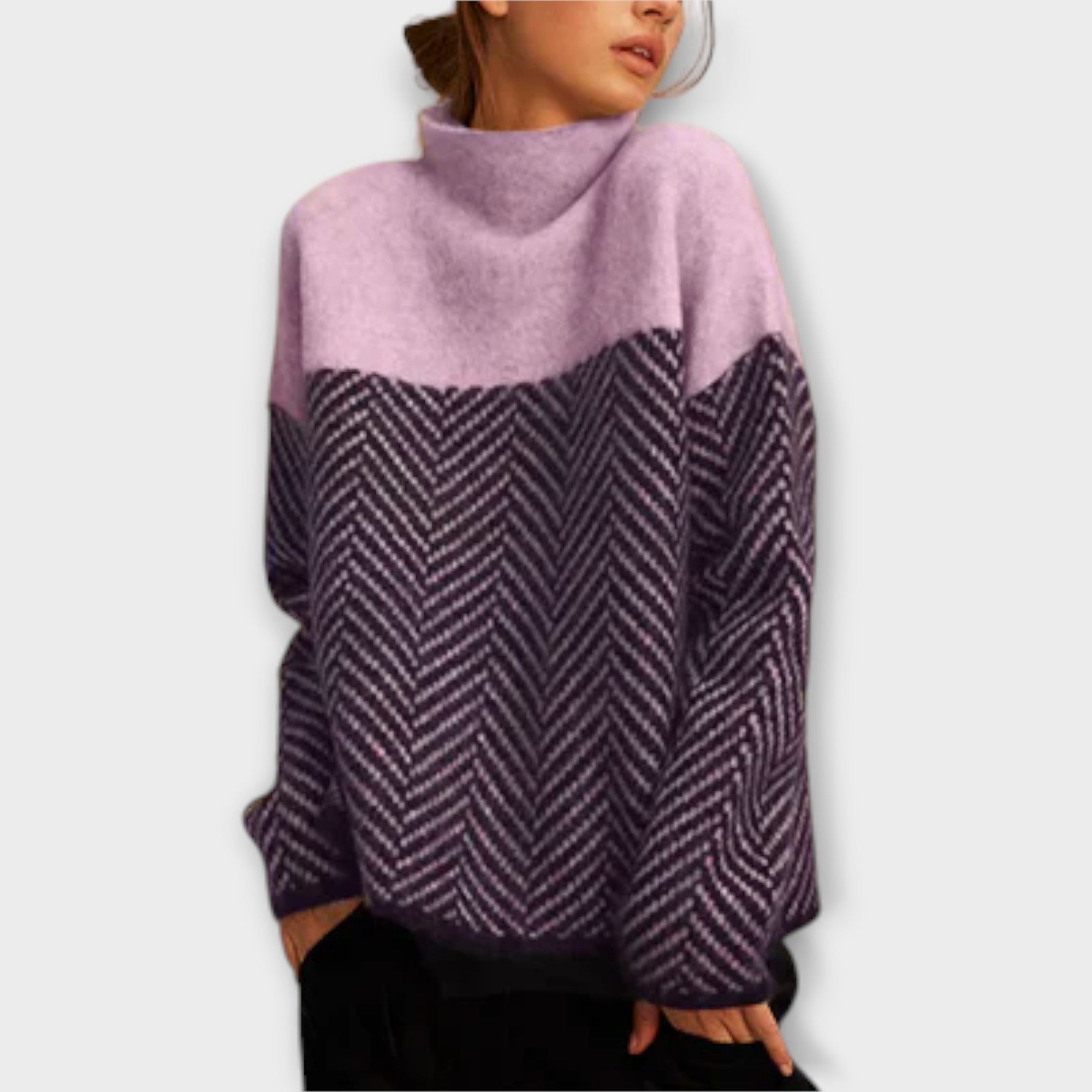 Viviana™ | Maglione Morbido con Collo Alto