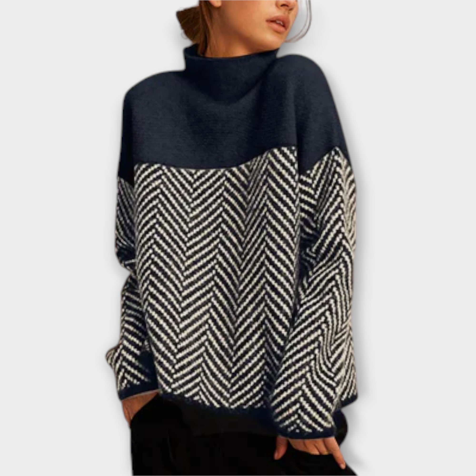 Viviana™ | Maglione Morbido con Collo Alto