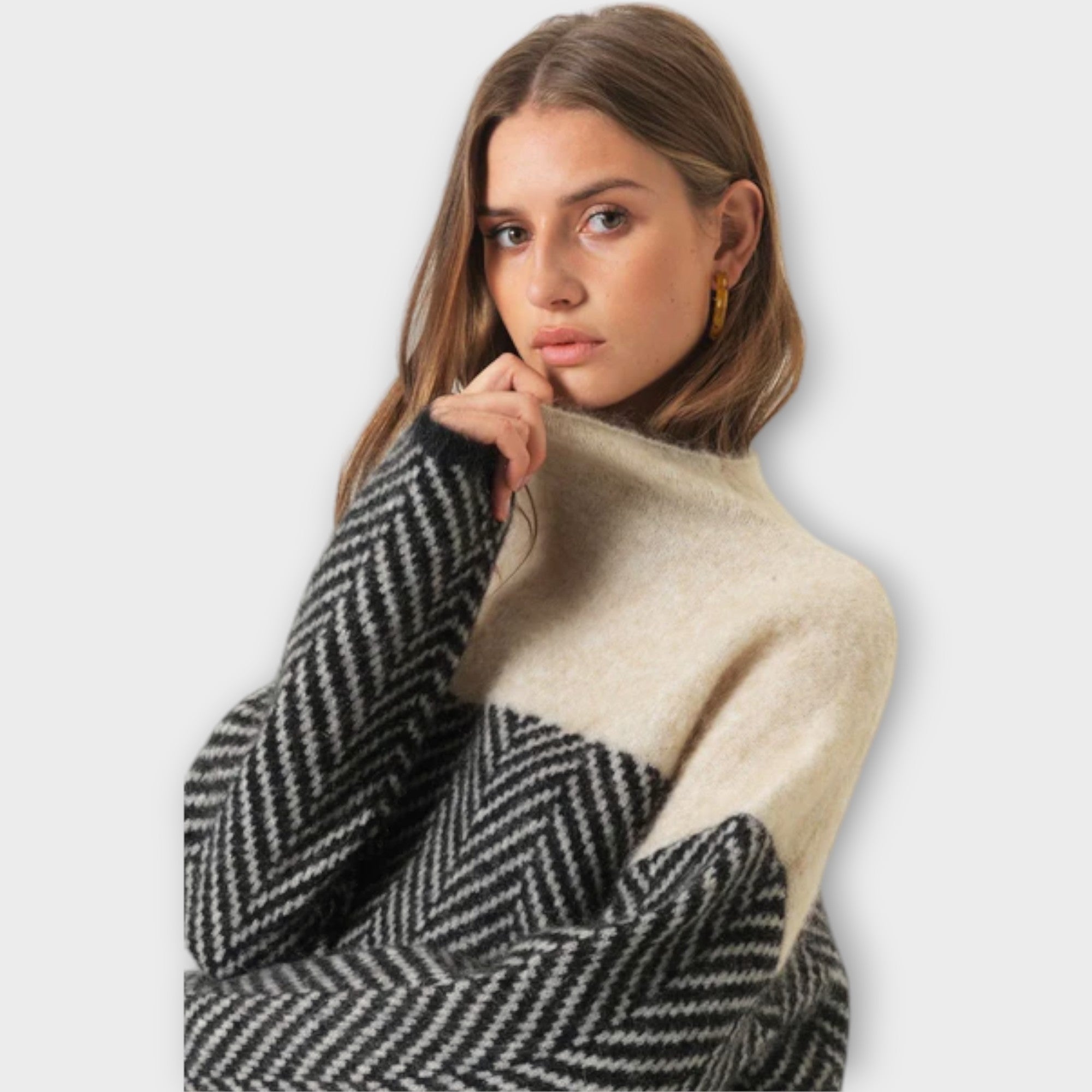 Viviana™ | Maglione Morbido con Collo Alto
