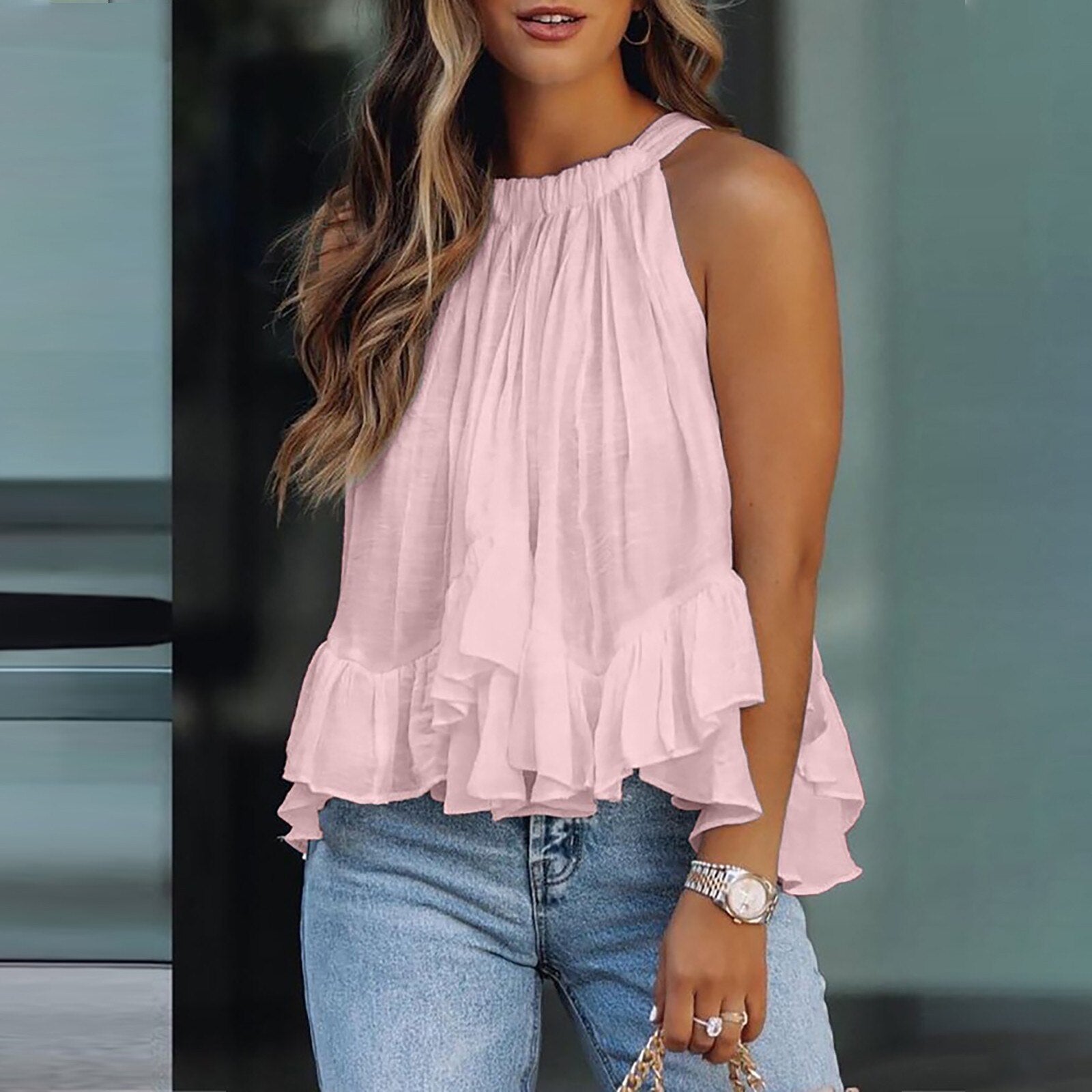 Viviana™ | Top con Volant
