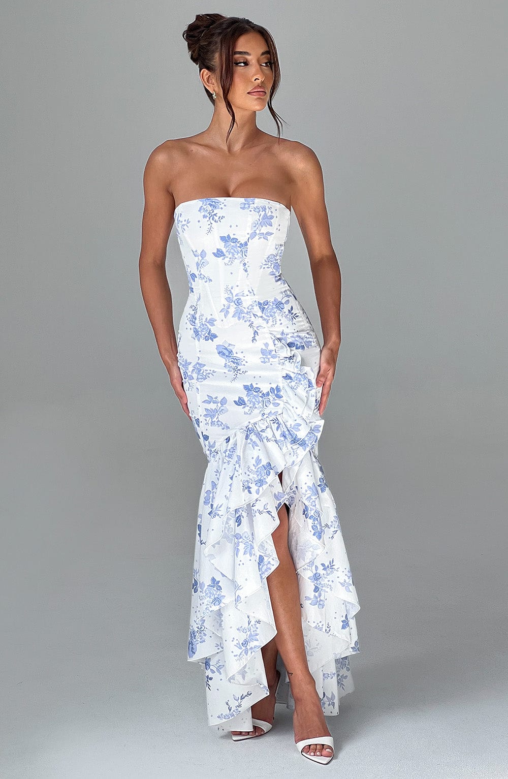 Viviana™ | Eleganza a Fiori senza Spalline