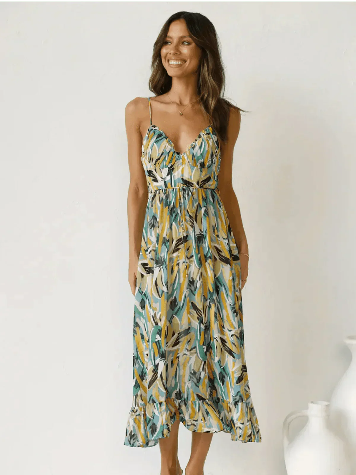 Viviana™ | Abito Midi Estivo Multicolore