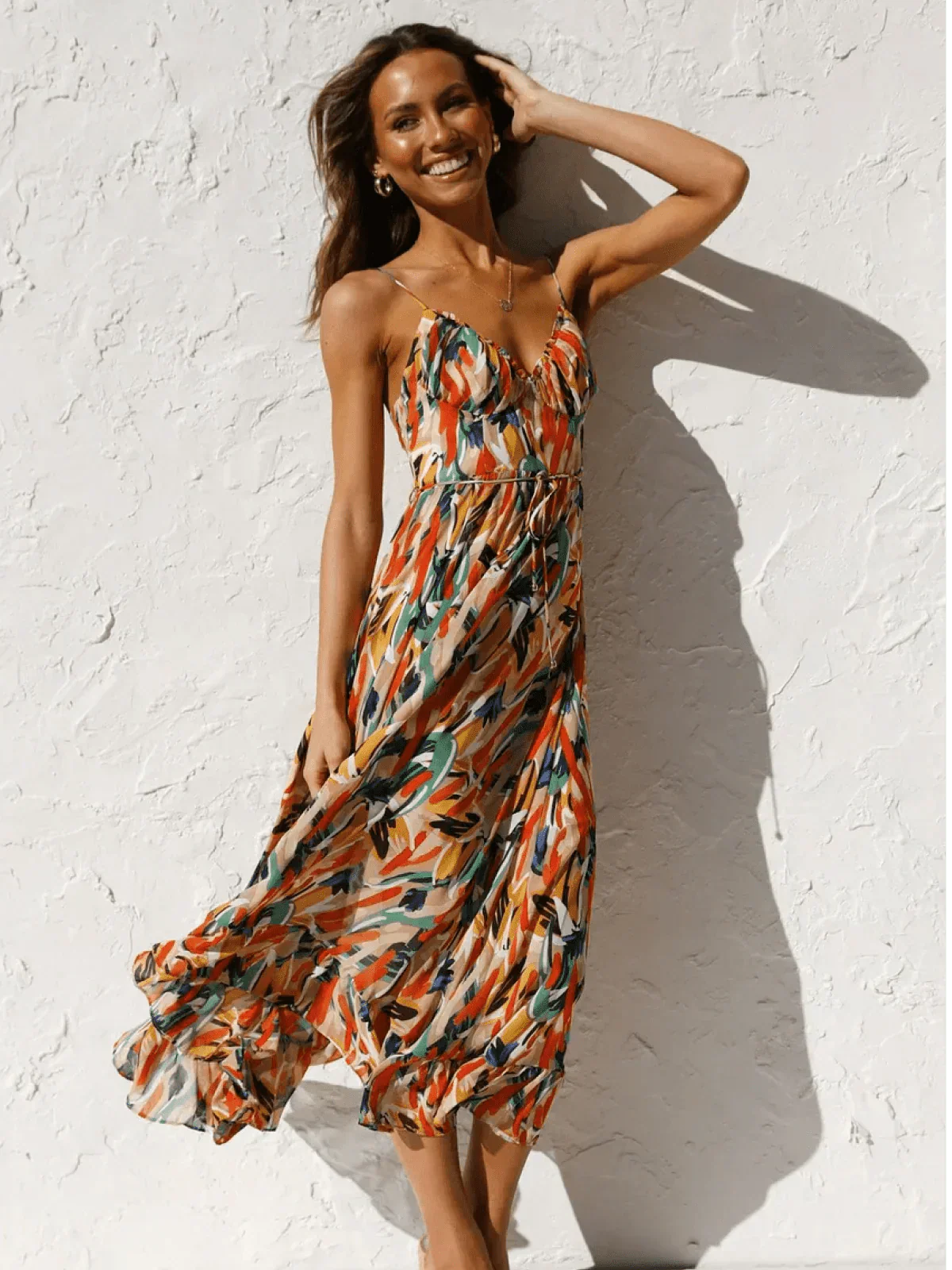 Viviana™ | Abito Midi Estivo Multicolore