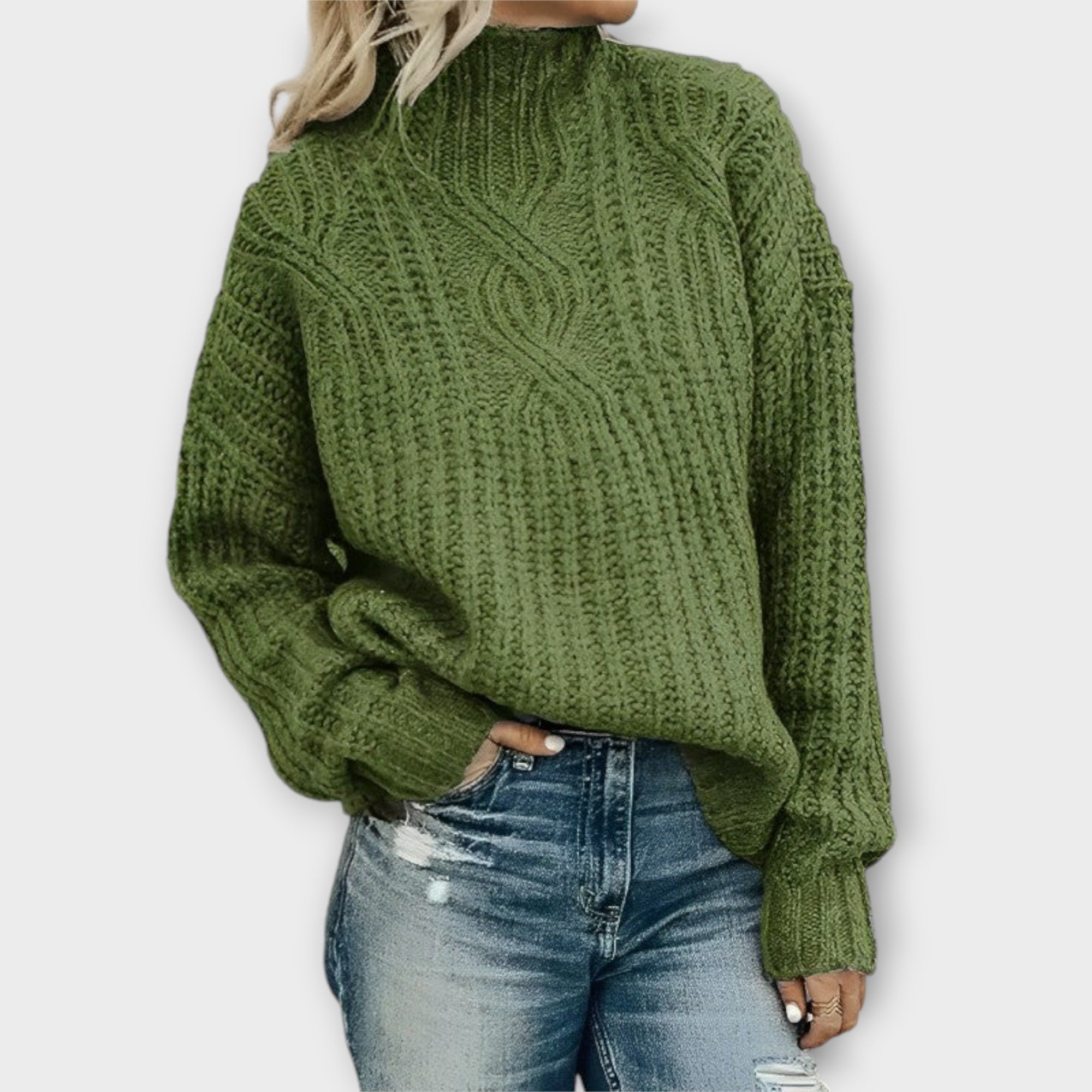 Viviana™ | Maglione Accogliente in Maglia