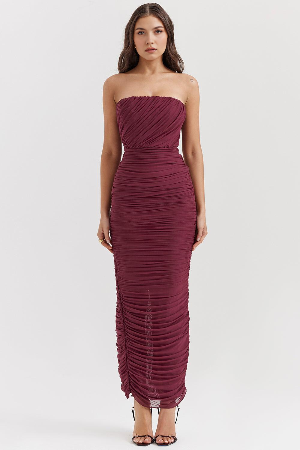 Viviana™ | Abito Maxi in Mesh