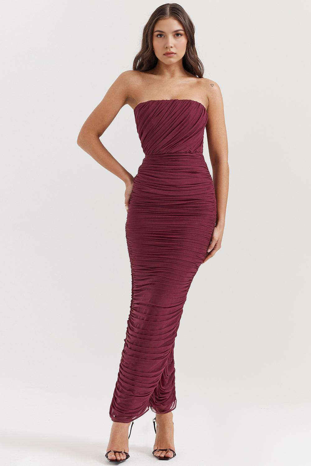 Viviana™ | Abito Maxi in Mesh