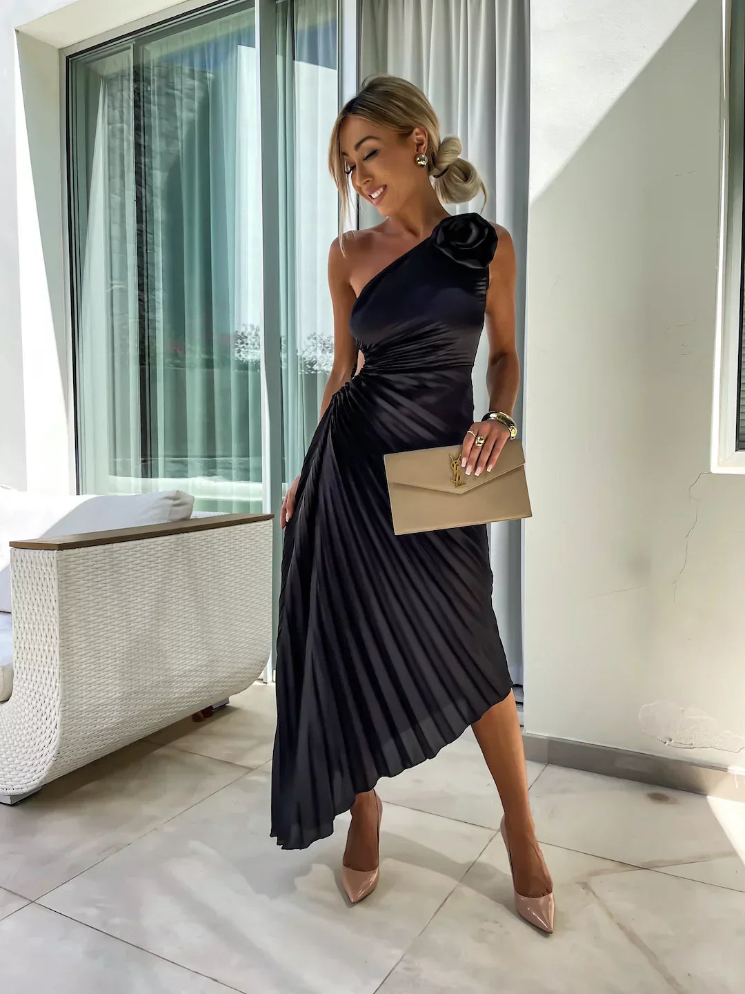 Viviana™ | Abito Romantico con Fiori