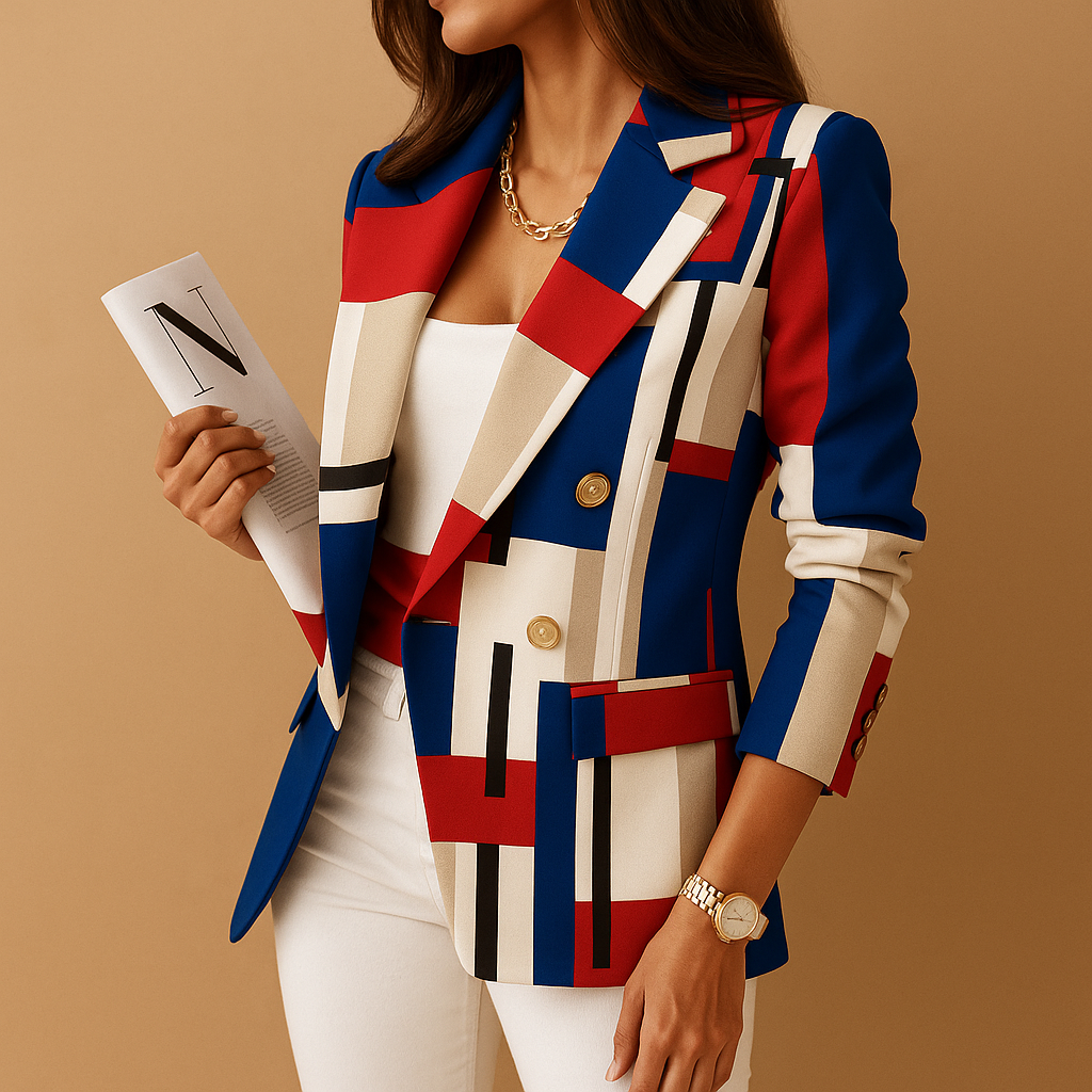 Viviana™ | Blazer sagomato con dettagli eleganti per donne