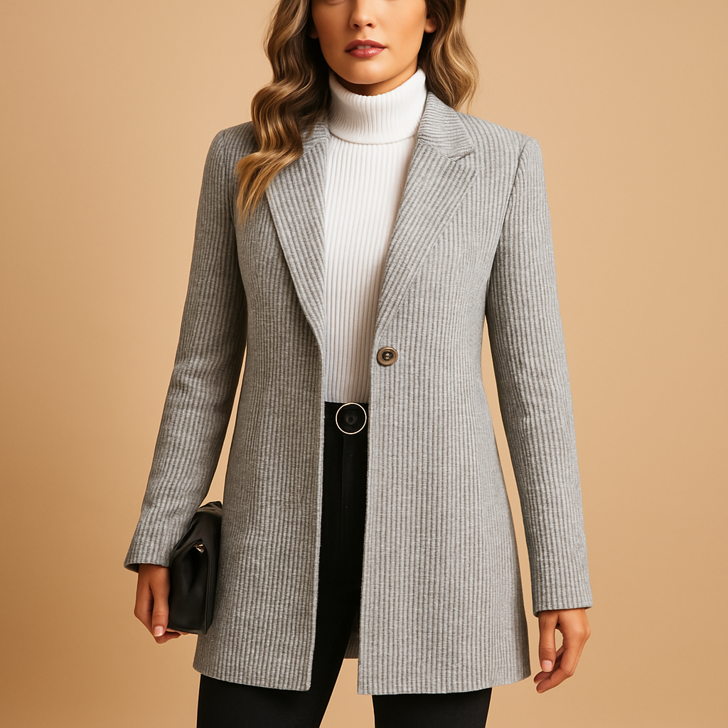 Viviana™ | Blazer aderente con maniche lunghe per donne