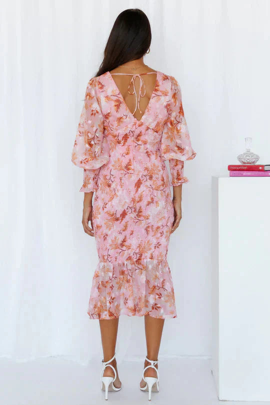 Viviana™ | Abito con Fiori Stupendo