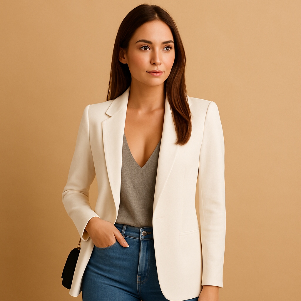 Viviana™ | Blazer lungo con taglio slim per donna