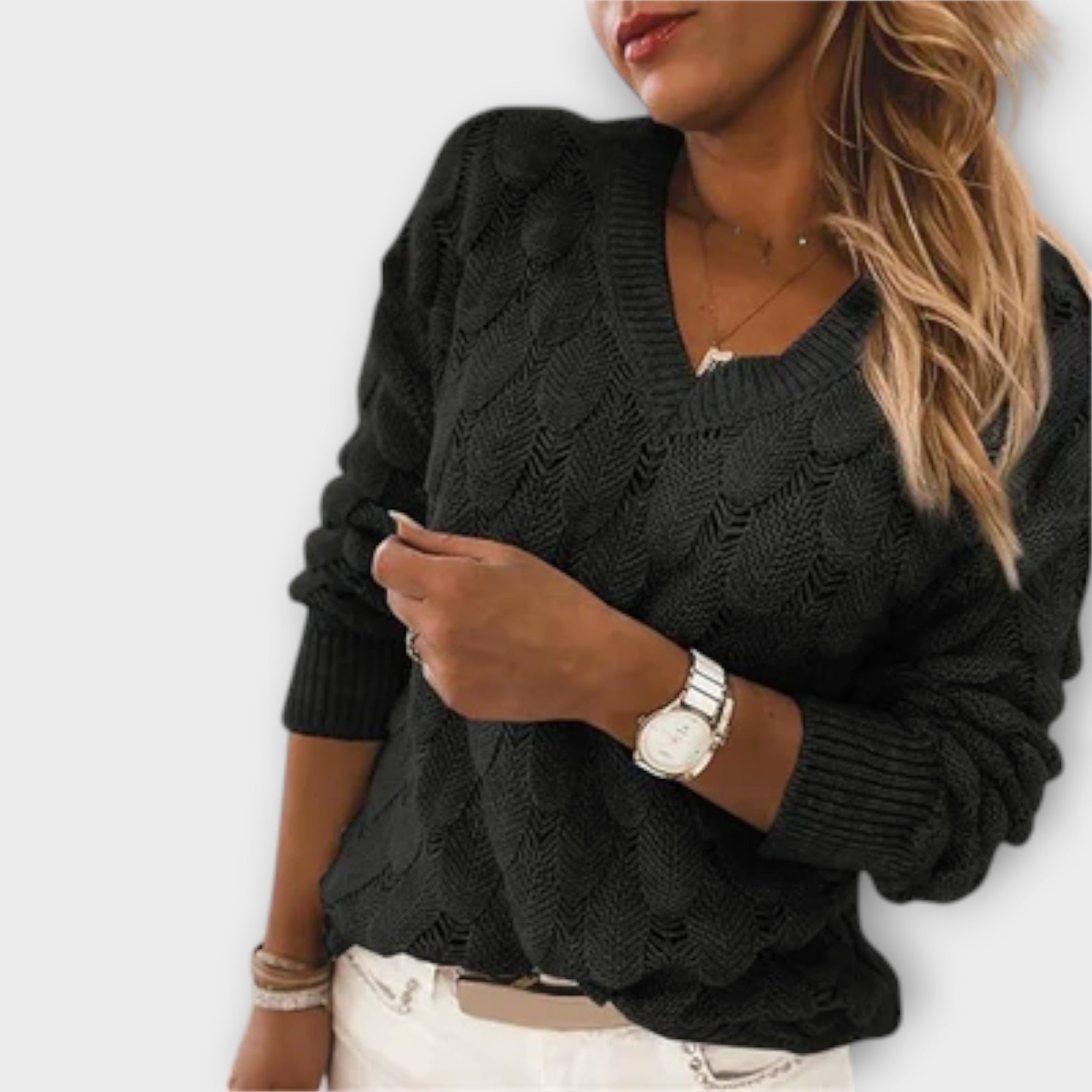 Viviana™ | Pullover con scollo a V