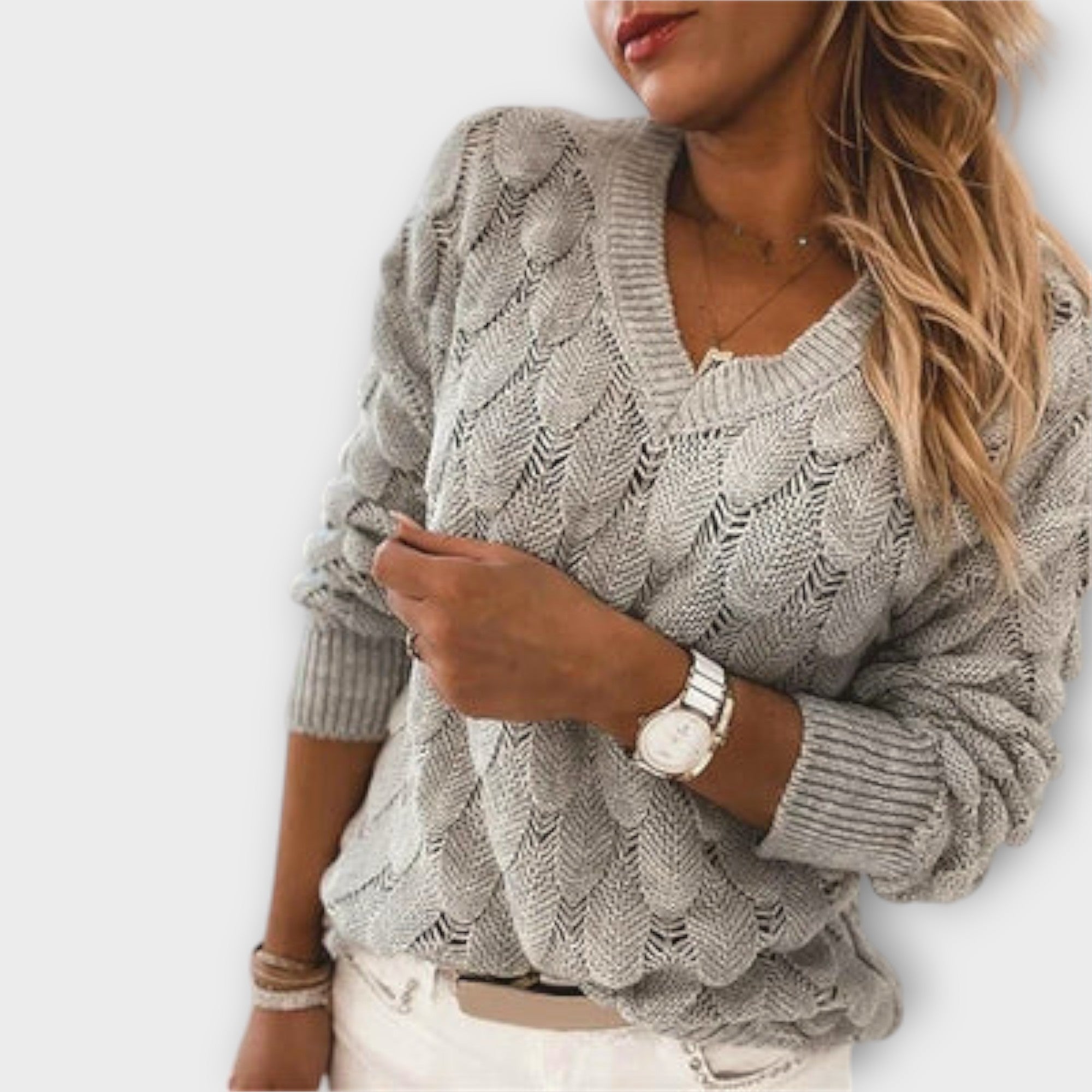Viviana™ | Pullover con scollo a V