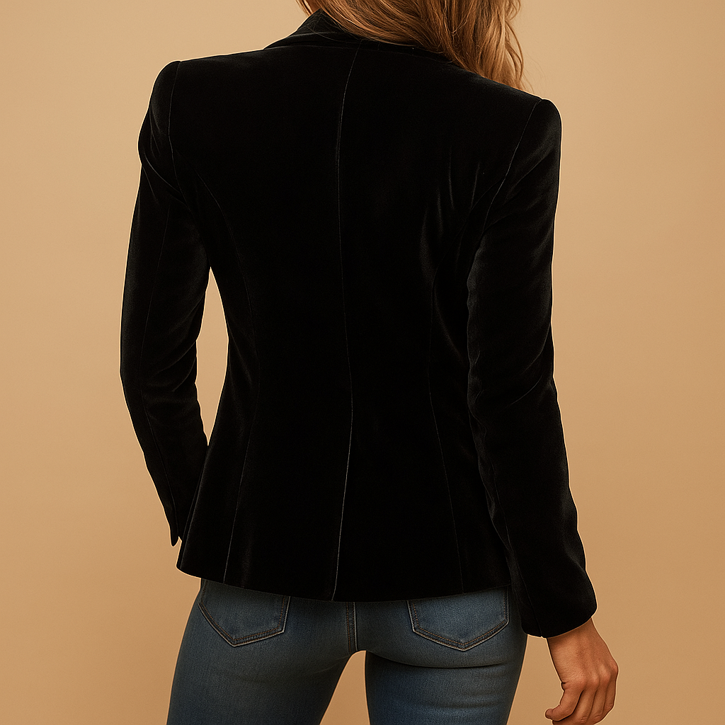 Viviana™ | Blazer slim-fit retro con revers e tasche per donne