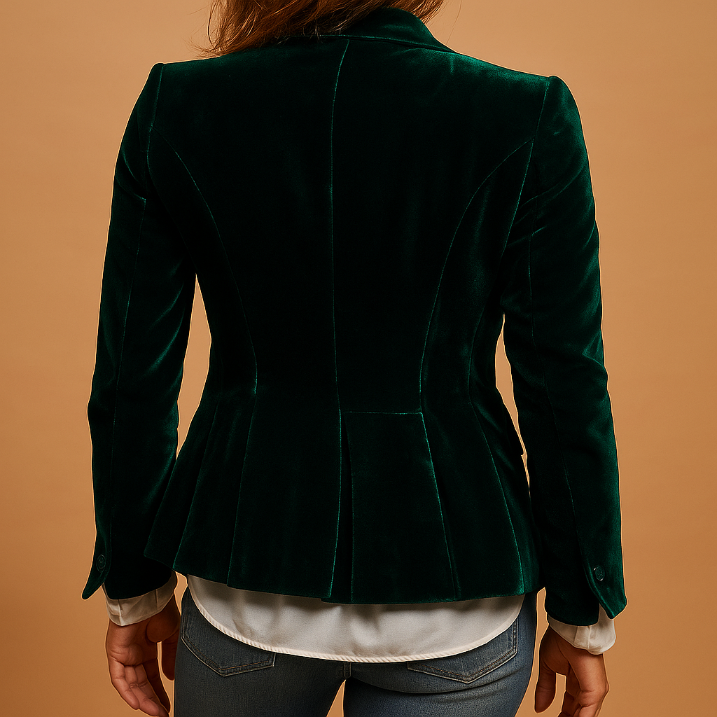 Viviana™ | Blazer slim-fit retro con revers e tasche per donne