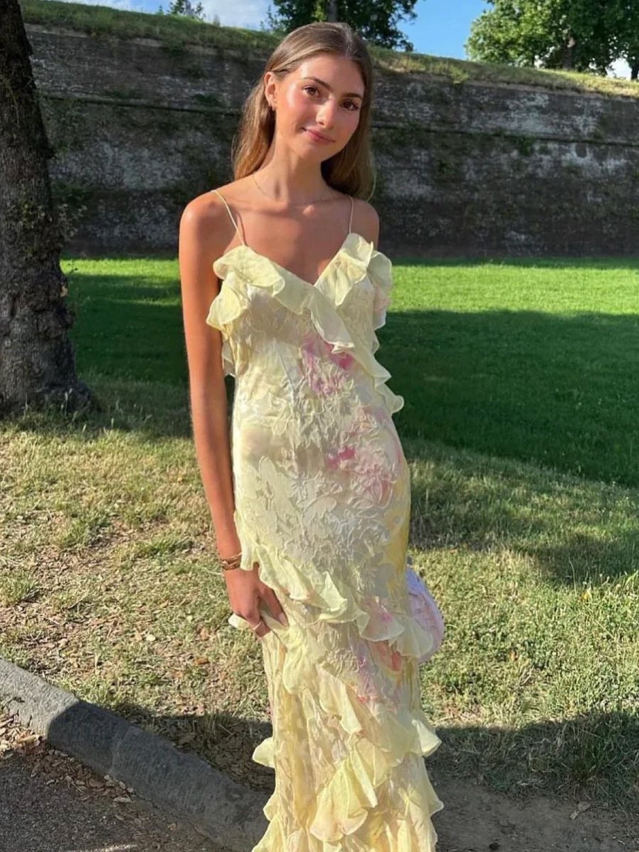 Viviana™ | Abito Ruffle Incantevole